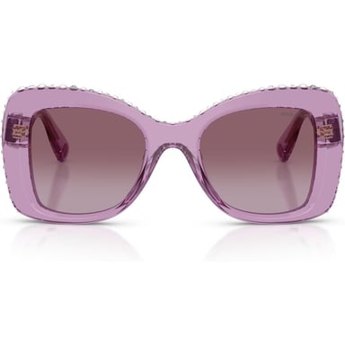 SWAROVSKI LENTES DE SOL MARIPOSA SK6062U 51 MM MUJER | TRANSPARENT AMETHYST/VIOLET GRADIENT - 1