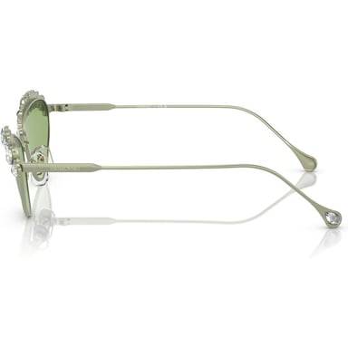 SWAROVSKI LENTES DE SOL OVAL SK7009 55 MM MUJER | MATTE GREEN/DARK GREEN - 3