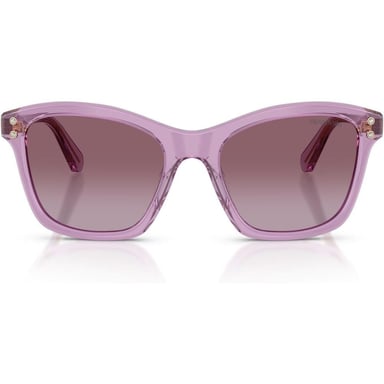 SWAROVSKI LENTES DE SOL CUADRADO SK6063F 54 MM MUJER | TRANSPARENT AMETHYST/VIOLET GRADIENT - 1