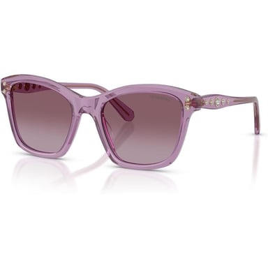 SWAROVSKI LENTES DE SOL CUADRADO SK6063F 54 MM MUJER | TRANSPARENT AMETHYST/VIOLET GRADIENT - 2