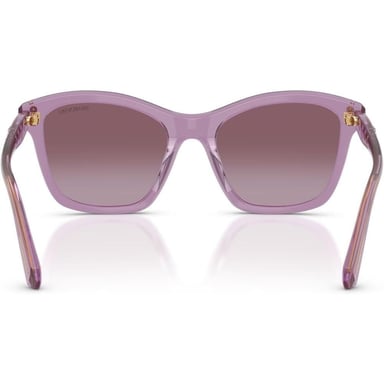 SWAROVSKI LENTES DE SOL CUADRADO SK6063F 54 MM MUJER | TRANSPARENT AMETHYST/VIOLET GRADIENT - 4