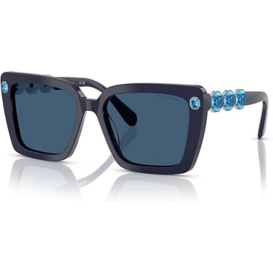 SWAROVSKI LENTES DE SOL CUADRADO SK6032 55 MM MUJER | BLUE/DARK BLUE - 2