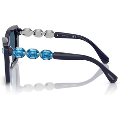 SWAROVSKI LENTES DE SOL CUADRADO SK6032 55 MM MUJER | BLUE/DARK BLUE - 3