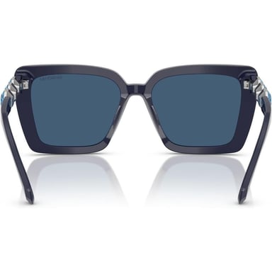 SWAROVSKI LENTES DE SOL CUADRADO SK6032 55 MM MUJER | BLUE/DARK BLUE - 4