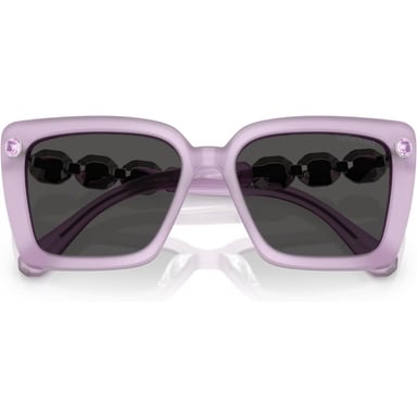 SWAROVSKI LENTES DE SOL CUADRADO SK6032 55 MM MUJER | MILKY LILAC/DARK GREY - 5