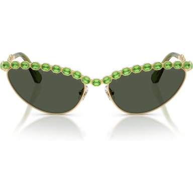 SWAROVSKI LENTES DE SOL SK7030 59 MM MUJER | GOLD/LIGHT GREEN - 1