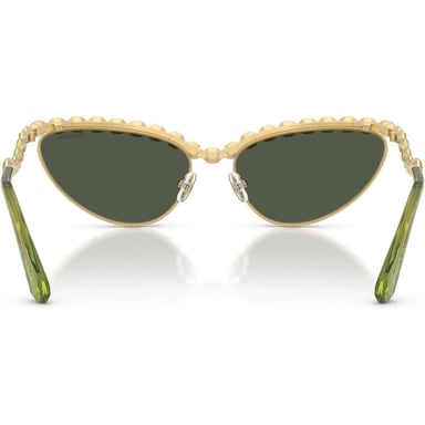 SWAROVSKI LENTES DE SOL SK7030 59 MM MUJER | GOLD/LIGHT GREEN - 4