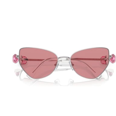 SWAROVSKI LENTES DE SOL MARIPOSA SK7003 57 MM MUJER | SILVER/PINK - 5