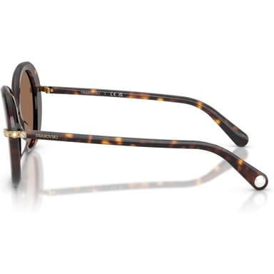SWAROVSKI LENTES DE SOL SK6059 55 MM MUJER | HAVANA/DARK BROWN - 3