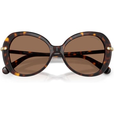 SWAROVSKI LENTES DE SOL SK6059 55 MM MUJER | HAVANA/DARK BROWN - 5