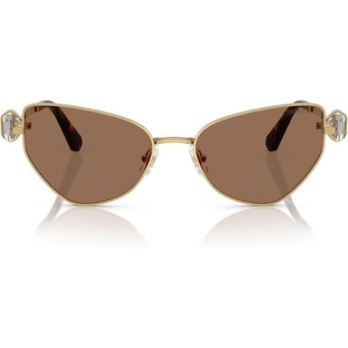 SWAROVSKI LENTES DE SOL MARIPOSA SK7003 57 MM MUJER | GOLD/DARK BROWN - 1