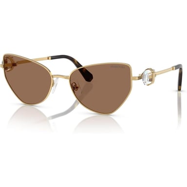 SWAROVSKI LENTES DE SOL MARIPOSA SK7003 57 MM MUJER | GOLD/DARK BROWN - 2
