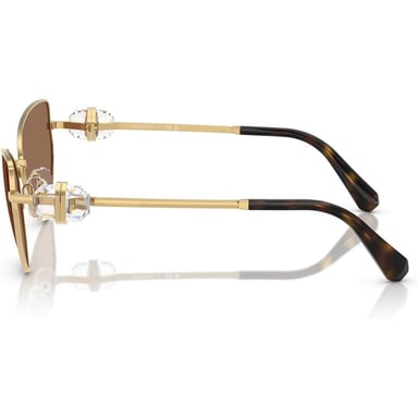SWAROVSKI LENTES DE SOL MARIPOSA SK7003 57 MM MUJER | GOLD/DARK BROWN - 3