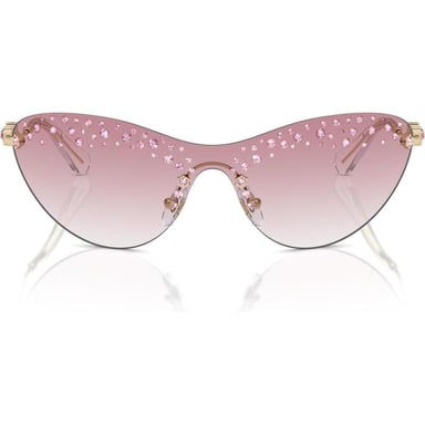 SWAROVSKI LENTES DE SOL RECTANGULAR SK7023 33 MM MUJER | PALE GOLD/CLEAR GRADIENT PINK - 1
