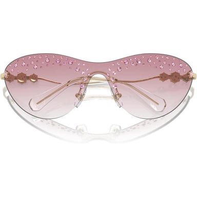 SWAROVSKI LENTES DE SOL RECTANGULAR SK7023 33 MM MUJER | PALE GOLD/CLEAR GRADIENT PINK - 5