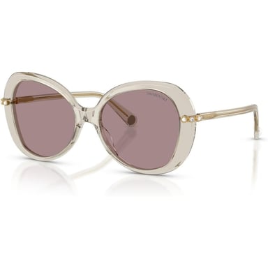 SWAROVSKI LENTES DE SOL MARIPOSA SK6059 55 MM MUJER | TRANSPARENT BEIGE/VIOLET - 2