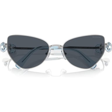 SWAROVSKI LENTES DE SOL MARIPOSA SK7003 57 MM MUJER | SILVER/DARK GREY - 5