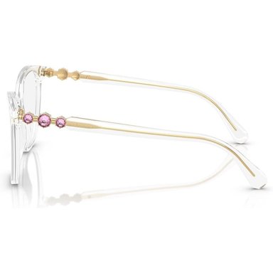 SWAROVSKI MONTURA CUADRADO SK2020 52 MM MUJER | CRYSTAL/DEMO LENS - 3