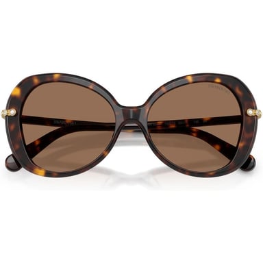 SWAROVSKI LENTES DE SOL SK6059F 55 MM MUJER | HAVANA/DARK BROWN - 5