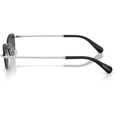 SWAROVSKI LENTES DE SOL SK7045D 57 MM MUJER | SILVER/DARK GREY - 3