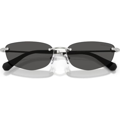 SWAROVSKI LENTES DE SOL SK7045D 57 MM MUJER | SILVER/DARK GREY - 5
