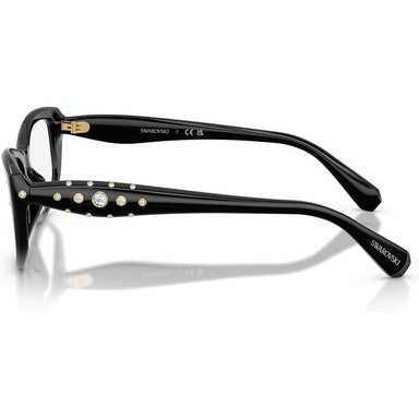 SWAROVSKI MONTURA CUADRADO SK2062U 54 MM MUJER | BLACK/DEMO LENS - 3