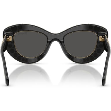 SWAROVSKI LENTES DE SOL SK6060 49 MM MUJER | TRANSPARENT DARK GREY/DARK GREY - 4