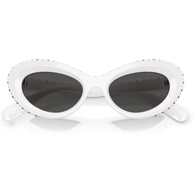 SWAROVSKI LENTES DE SOL SK6061U 51 MM MUJER | WHITE/DARK GREY - 5