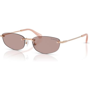 SWAROVSKI LENTES DE SOL SK7045D 57 MM MUJER | ROSE GOLD/LIGHT PURPLE BROWN - 2