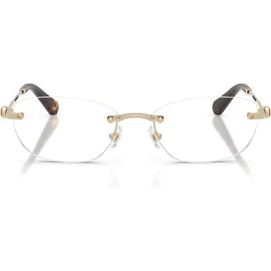 SWAROVSKI MONTURA OVAL SK1037 56 MM MUJER | PALE GOLD/DEMO LENS - 1