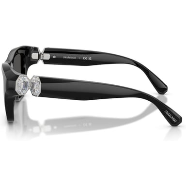SWAROVSKI LENTES DE SOL SK6056U 50 MM MUJER | BLACK/DARK GREY - 3