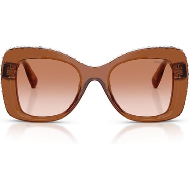 SWAROVSKI LENTES DE SOL MARIPOSA SK6062U 51 MM MUJER | TRANSPARENT BROWN/GRADIENT BROWN - 1