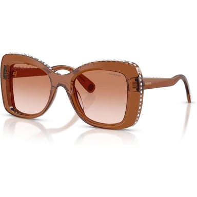 SWAROVSKI LENTES DE SOL MARIPOSA SK6062U 51 MM MUJER | TRANSPARENT BROWN/GRADIENT BROWN - 2