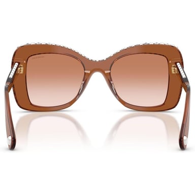 SWAROVSKI LENTES DE SOL MARIPOSA SK6062U 51 MM MUJER | TRANSPARENT BROWN/GRADIENT BROWN - 4