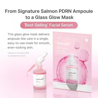 MASCARILLA FACIAL EN AMPOLLA PEPTIDO ROSA MEDICUBE PDRN 7.78 OZ / 230 ML - 5