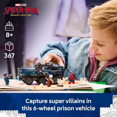 LEGO MARVEL SPIDER-MAN PERSECUCIÓN EN EL TRANSPORTE 76349 - 2