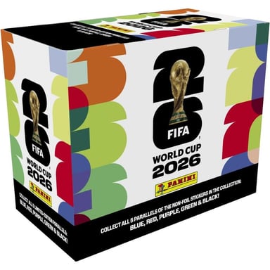 CAJA CROMOS PANINI FIFA WORLD CUP 2026 25 PACKS - 1