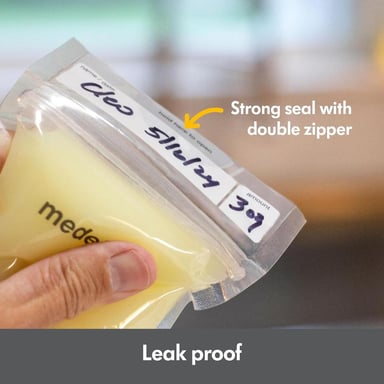 BOLSAS ALMACENAMIENTO LECHE MATERNA 170 ML - MEDELA 100 PZS - 3