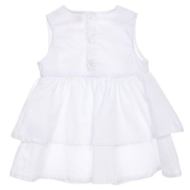 VESTIDO BEBÉ NIÑA LIMA FASHION KIDS BLANCO 2 CAPAS - 2