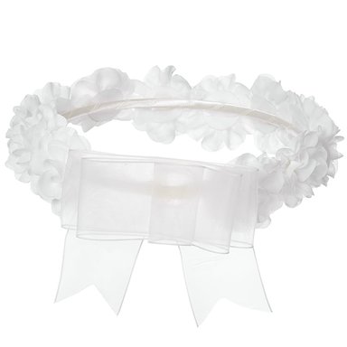 CORONA PARA NIÑA DULCE EN BLANCO