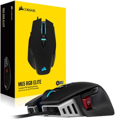 MOUSE GAMER CORSAIR CH-9309011-NA NEGRO M65 RGB ELITE 18K DPI - 1