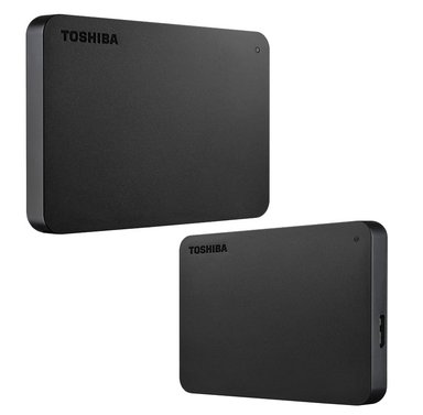 DISCO DURO EXTERNO TOSHIBA 1 TB CANVIO BASICS NEGRO HDTB510XK3AA - 1