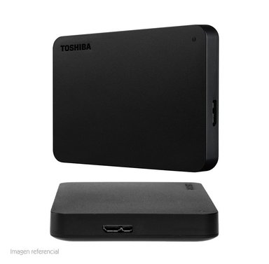 DISCO DURO EXTERNO TOSHIBA 2 TB CANVIO BASICS NEGRO USB 3.0 HDTB520XK3AA - 2