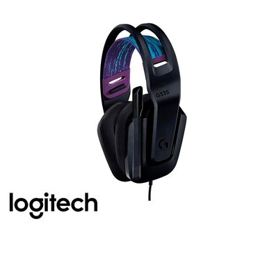 AUDÍFONOS GAMER LOGITECH G335 WIRED 3.5 MM NEGRO 981-000977 - 3