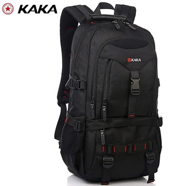 MOCHILA KAKA 2020 VIAJE OUTDOOR LAPTOP NEGRO