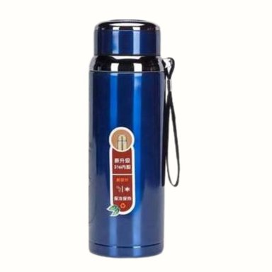 BOTELLA TERMICA DE ACERO INOXIDABLE 600ML AZUL - 3