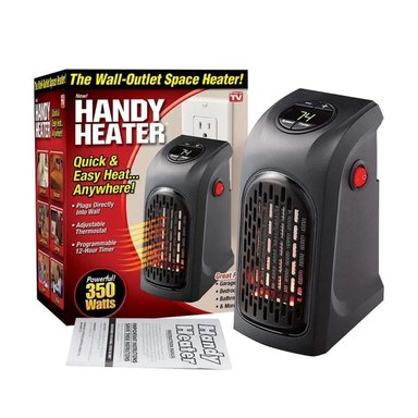 MINI CALEFACTOR ELECTRICO HANDY HEATER 400 W - 1