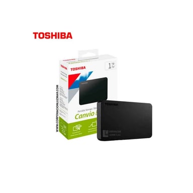 DISCO DURO EXTERNO TOSHIBA 1 TB DTB410 - 1