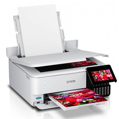 IMPRESORA FOTOGRÁFICA EPSON L8160 WIFI BLANCO - 1