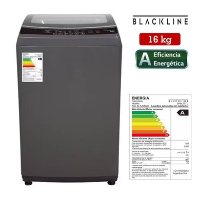 LAVADORA BLACKLINE SPBL16TL CARGA SUPERIOR 16KG GRIS